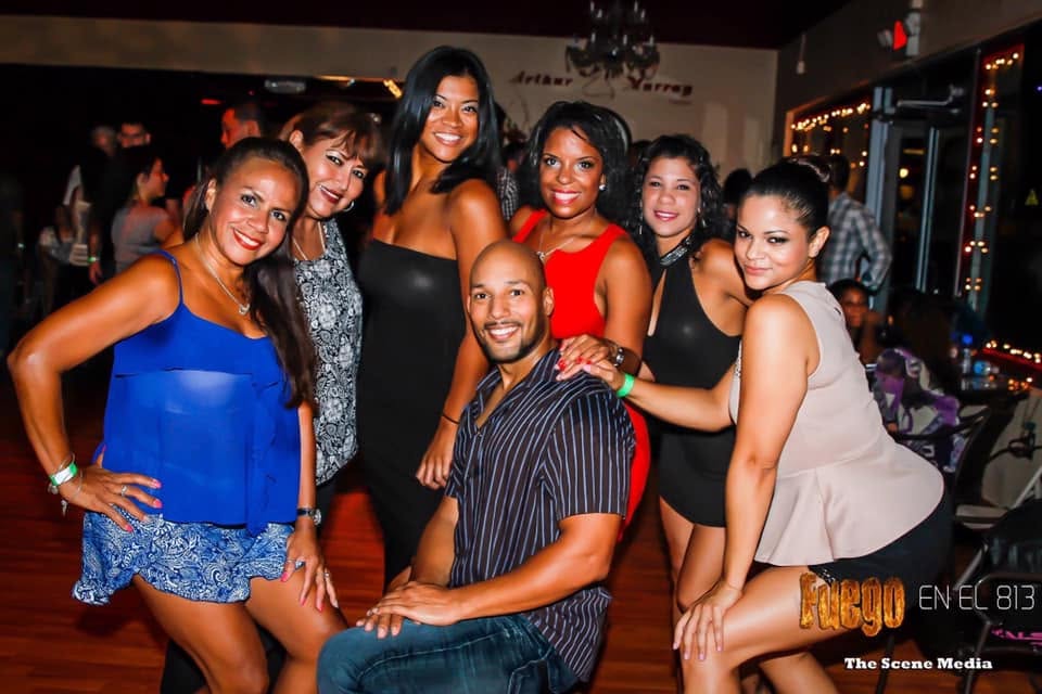 Friends from the DK dance family enjoying a night together